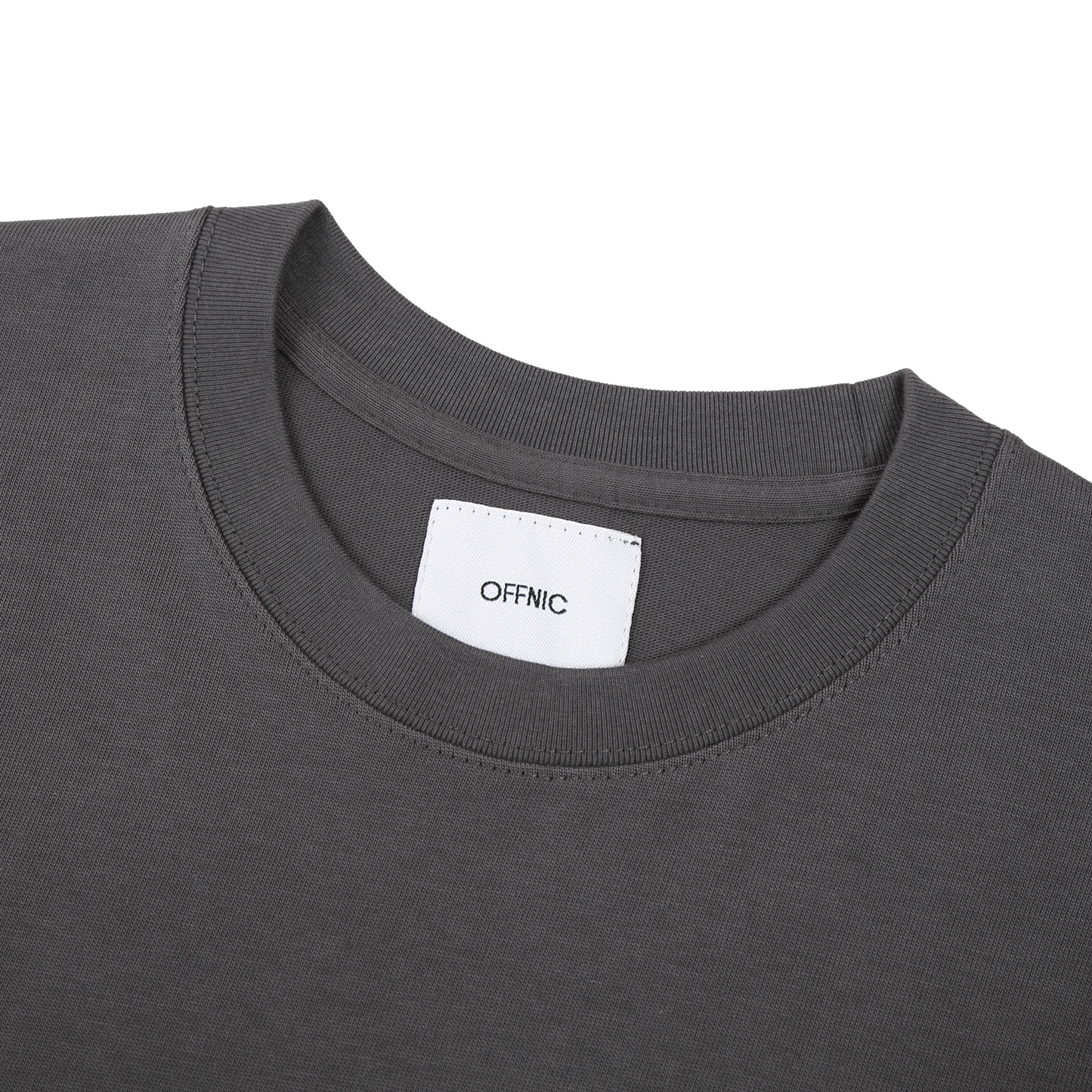 OFFNIC Outline Tee (Charcoal Grey)