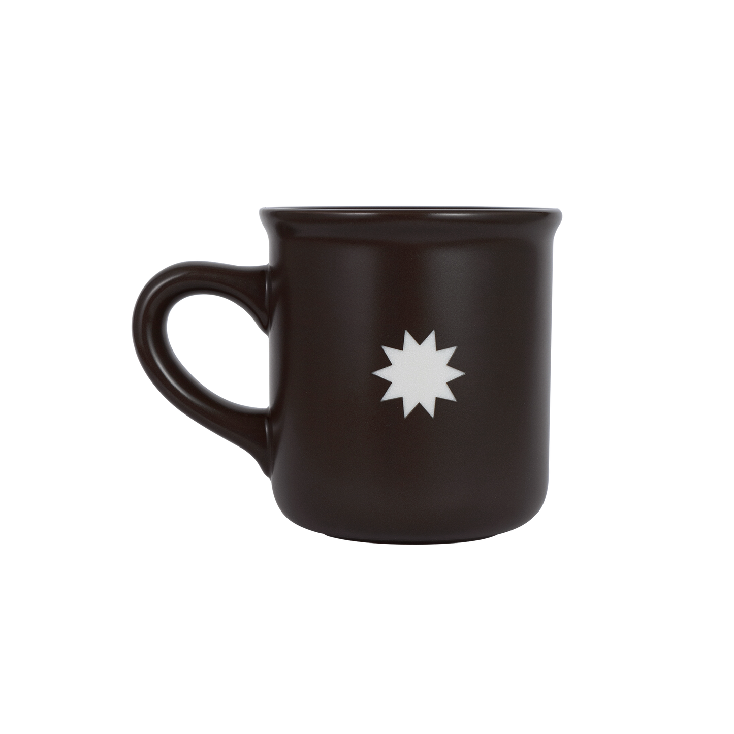 Ceramic Star Mug - Black