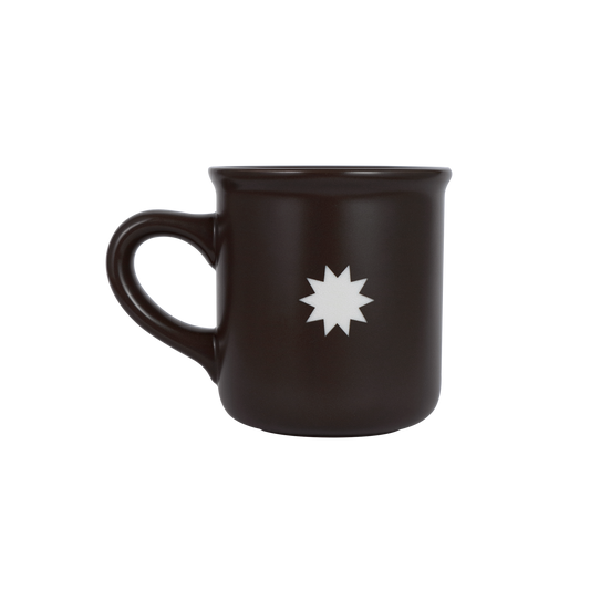 Ceramic Star Mug - Black