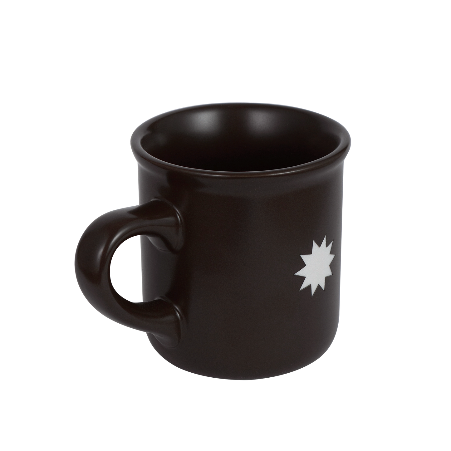 Ceramic Star Mug - Black