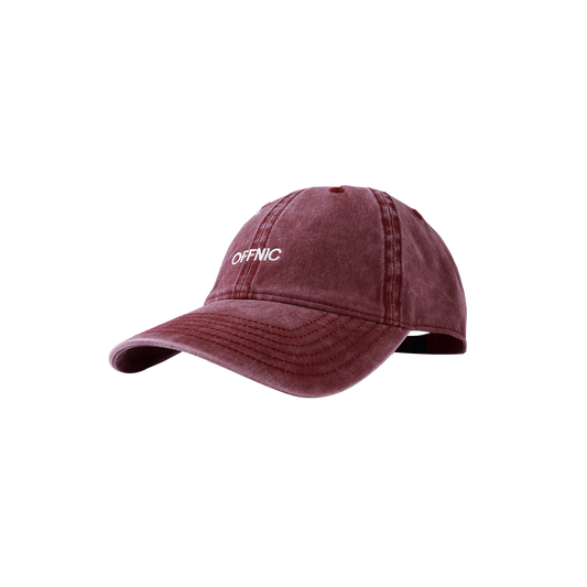 Washed Cap - (Granita Red)