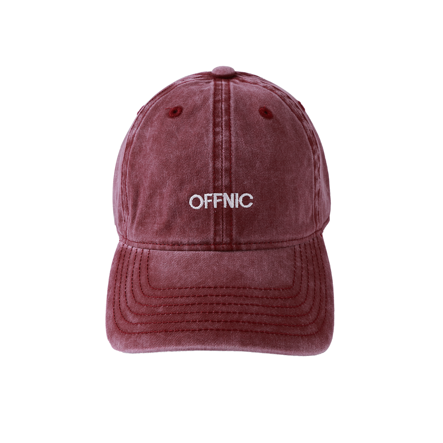 Washed Cap - (Granita Red)